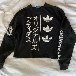Adidas cutoff pullover